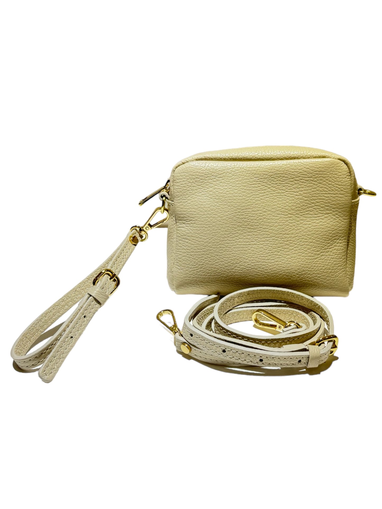 Luna Small Leather Wrist/ Crossbody bag