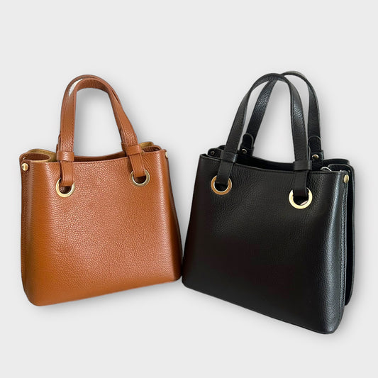 Polly - Leather Bucket bag