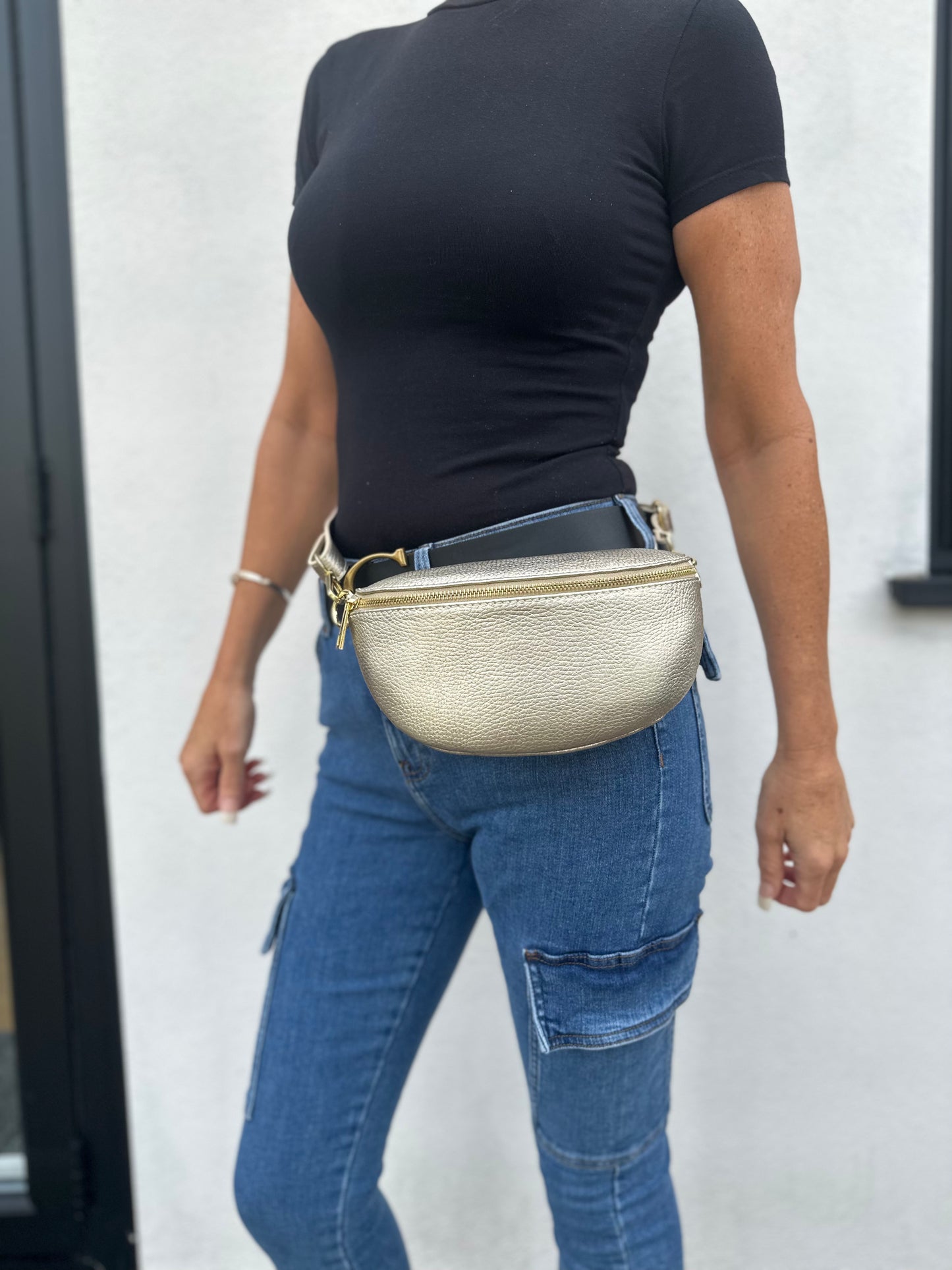 Harper - Luxury Leather Belt Bag