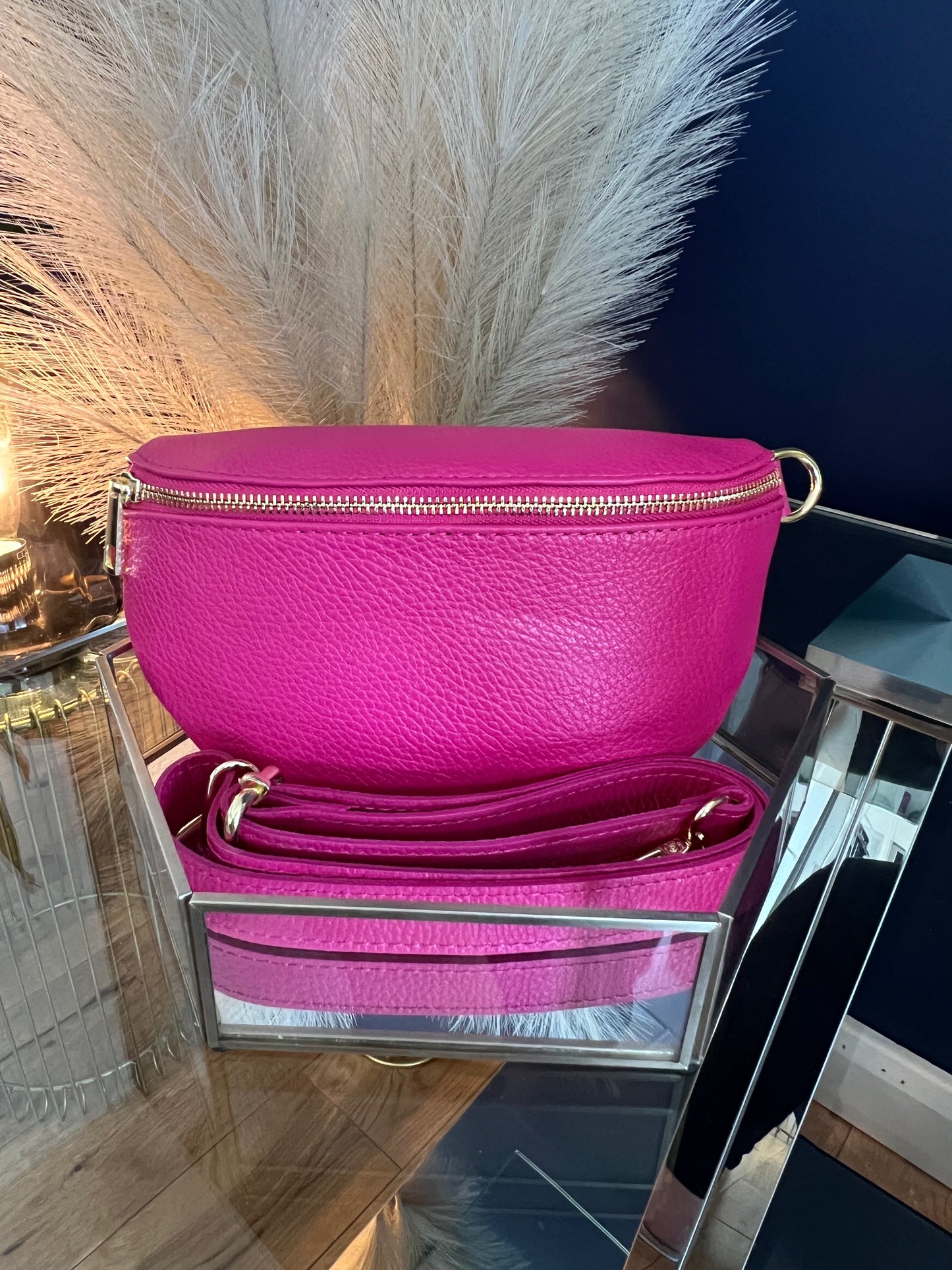 Harper - Luxury Leather Belt Bag