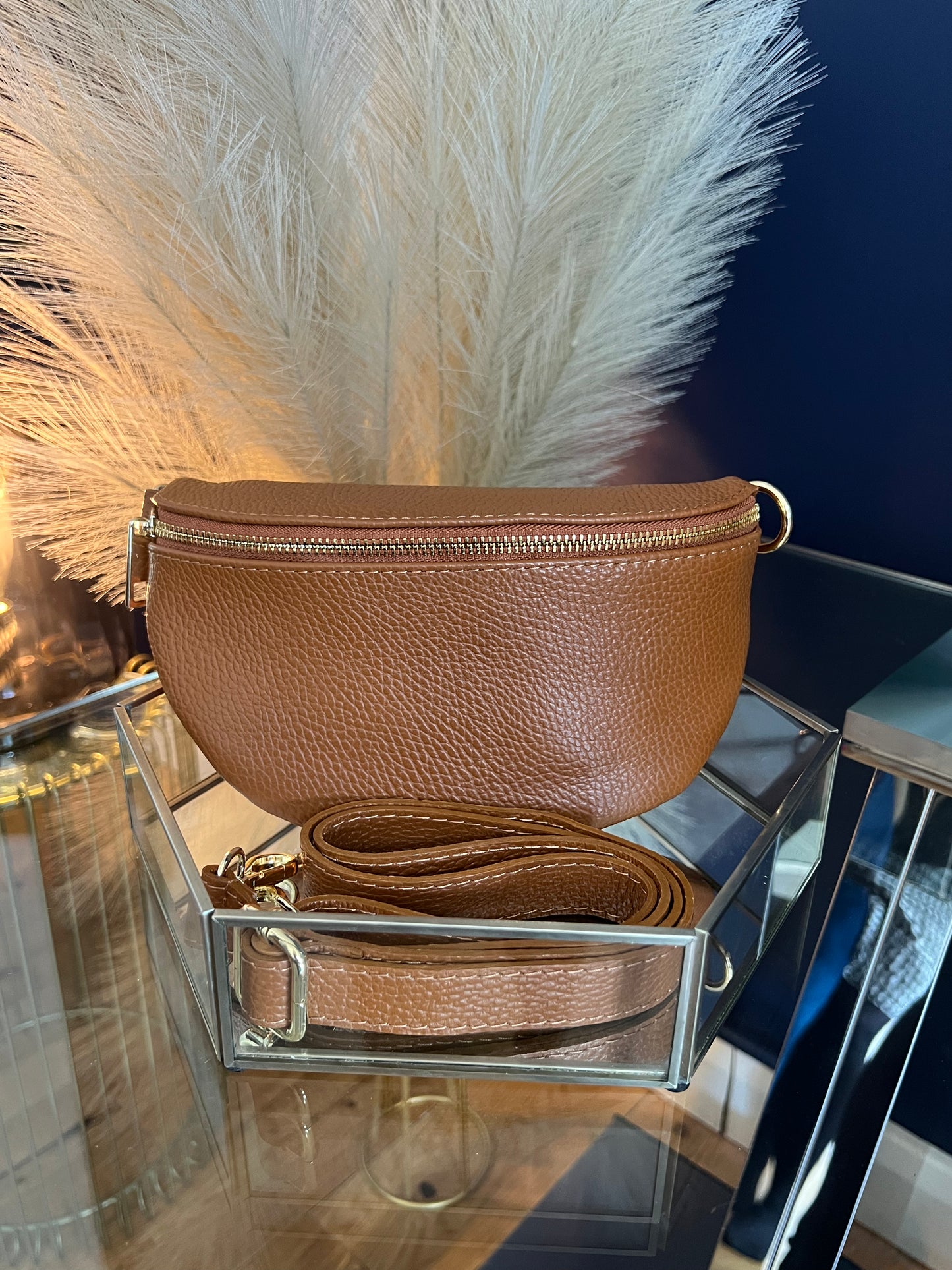Harper - Luxury Leather Belt Bag