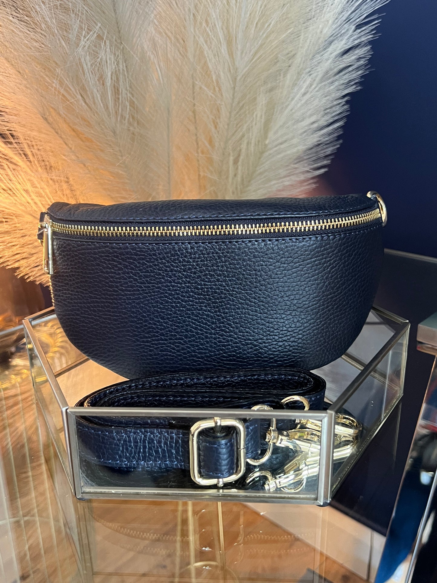 Harper - Luxury Leather Belt Bag