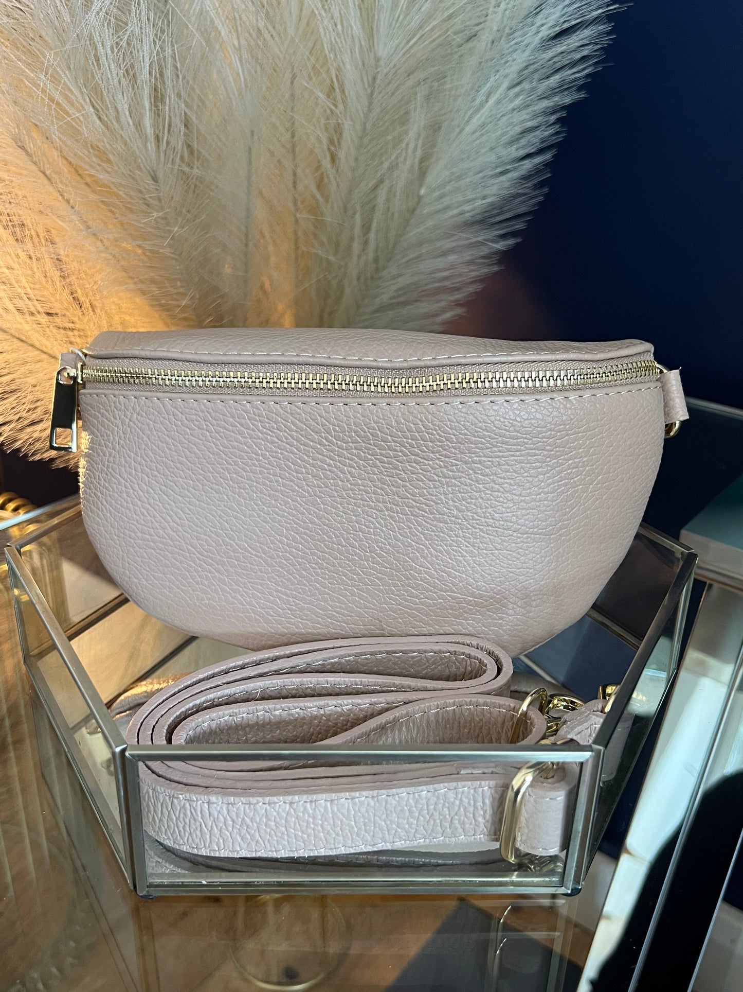 Harper - Luxury Leather Belt Bag