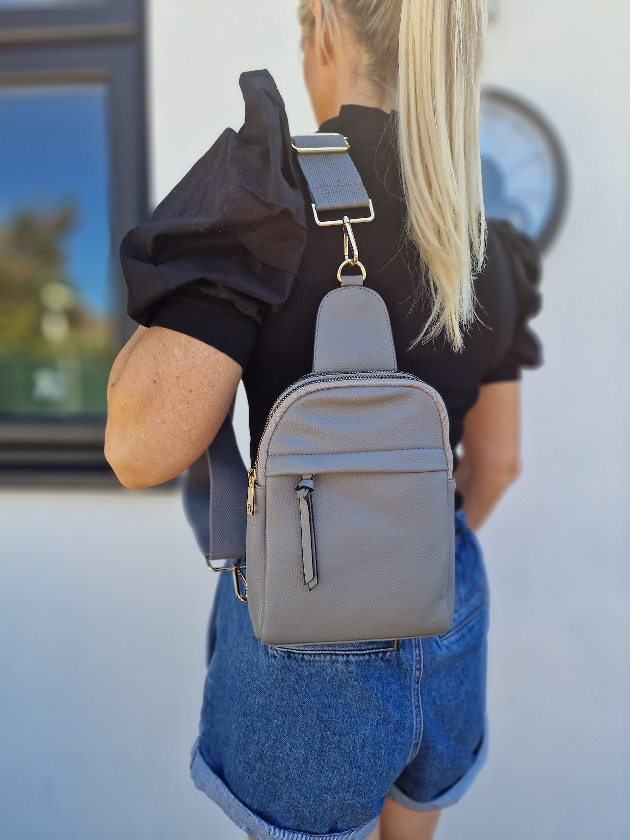 Sophia Front/Back Backpack - Vegan Collection No