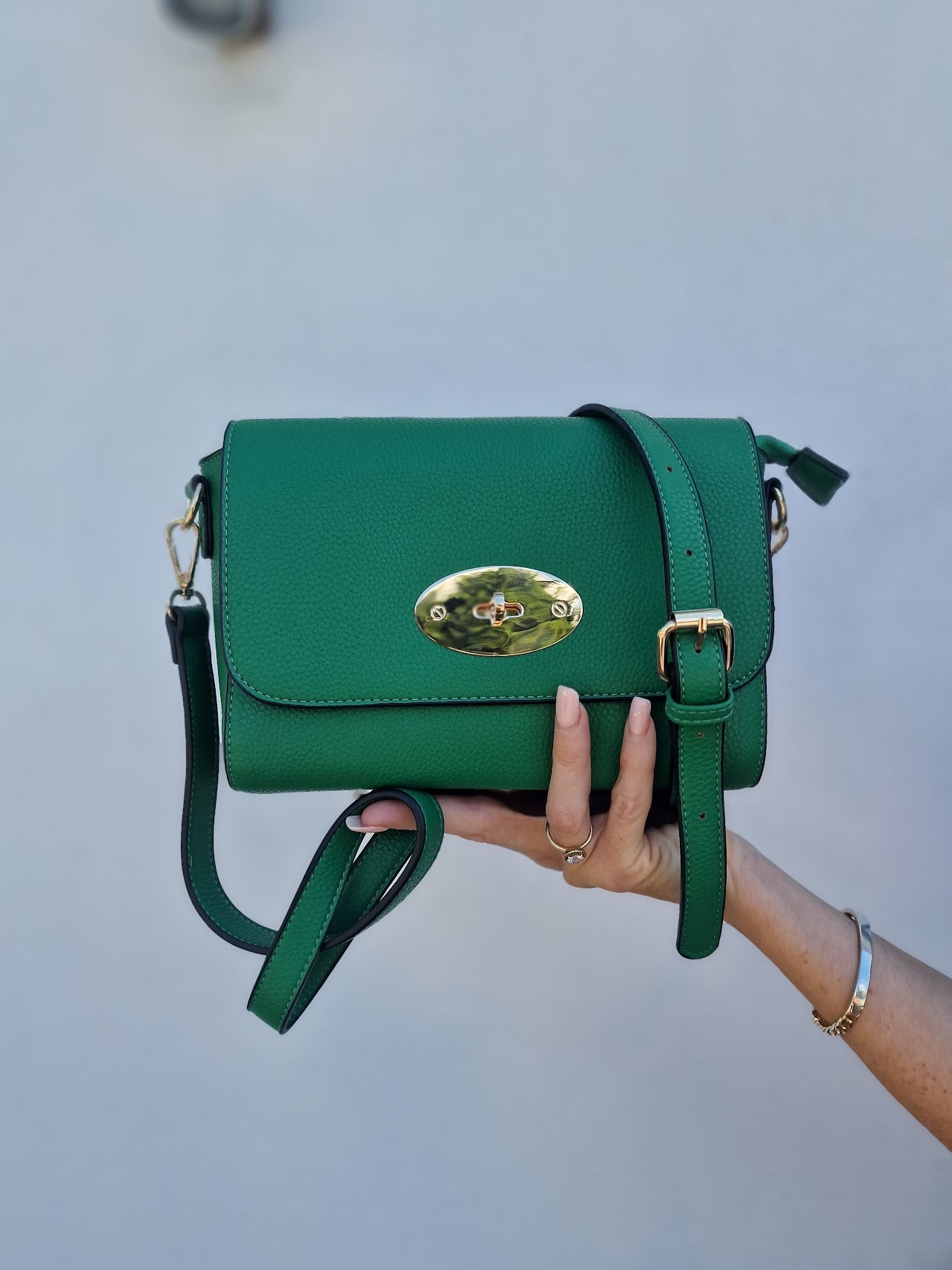 Grace - Fold Over Postman Lock Bag - Vegan Collection