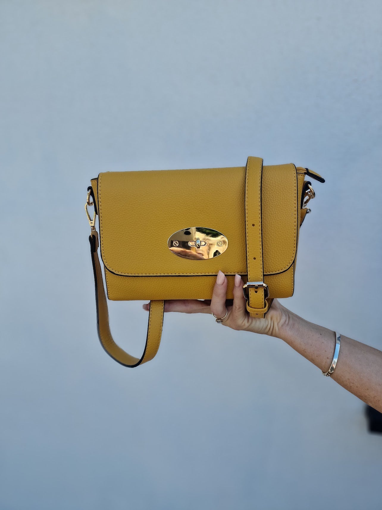 Grace - Fold Over Postman Lock Bag - Vegan Collection