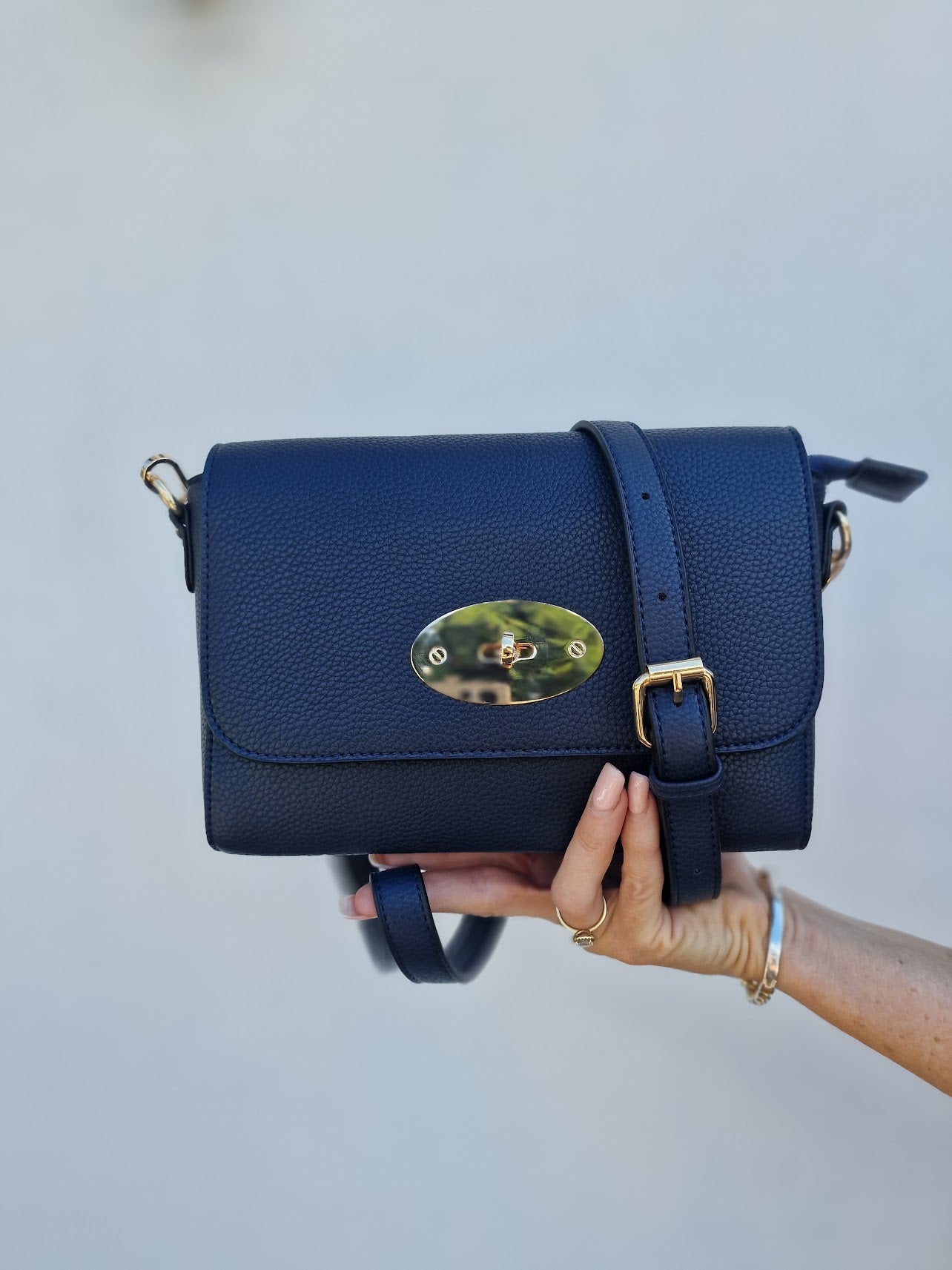 Grace - Fold Over Postman Lock Bag - Vegan Collection