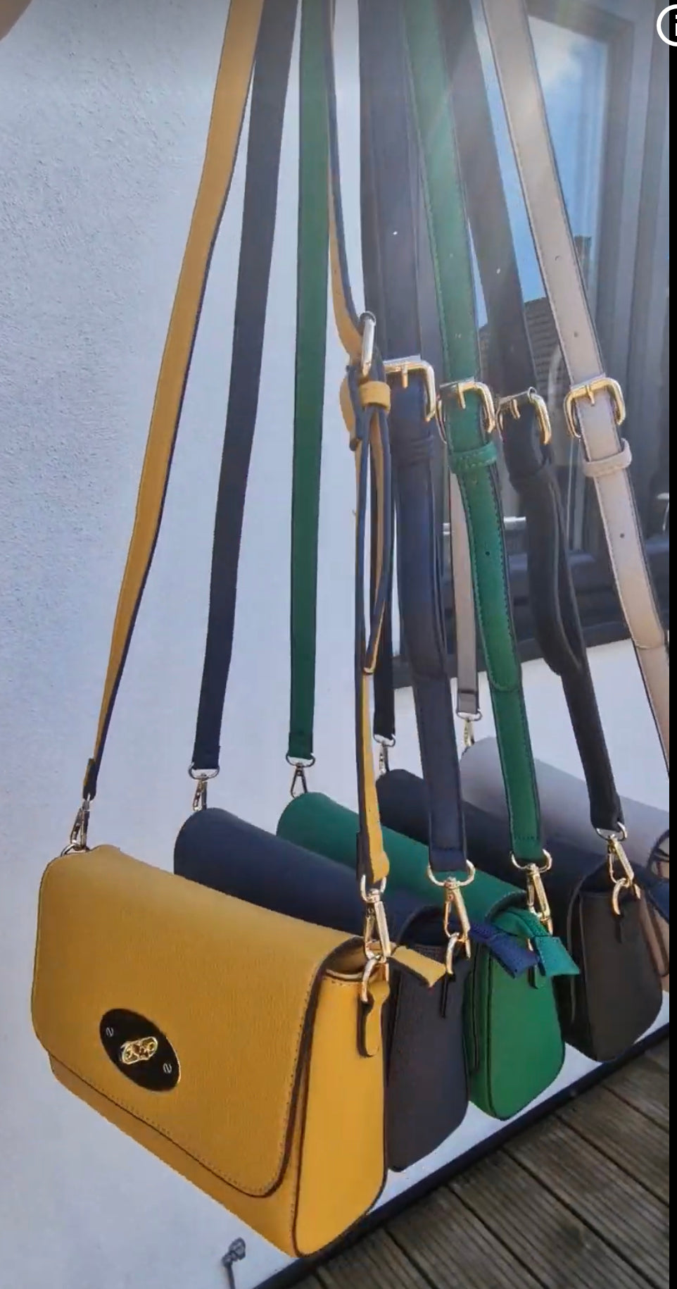 Grace - Fold Over Postman Lock Bag - Vegan Collection
