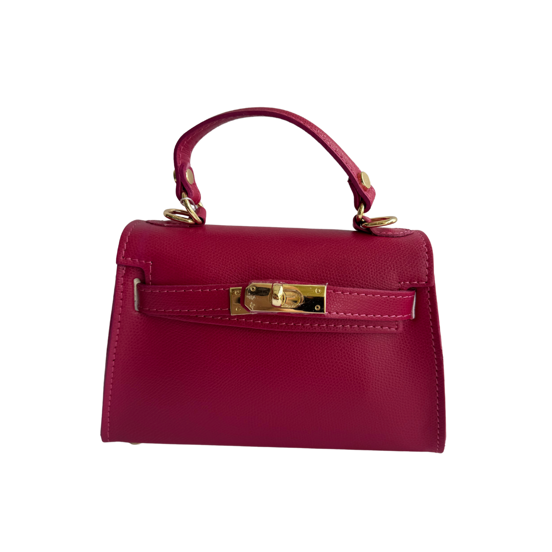 Rosa - Leather Top handle Crossbody bag