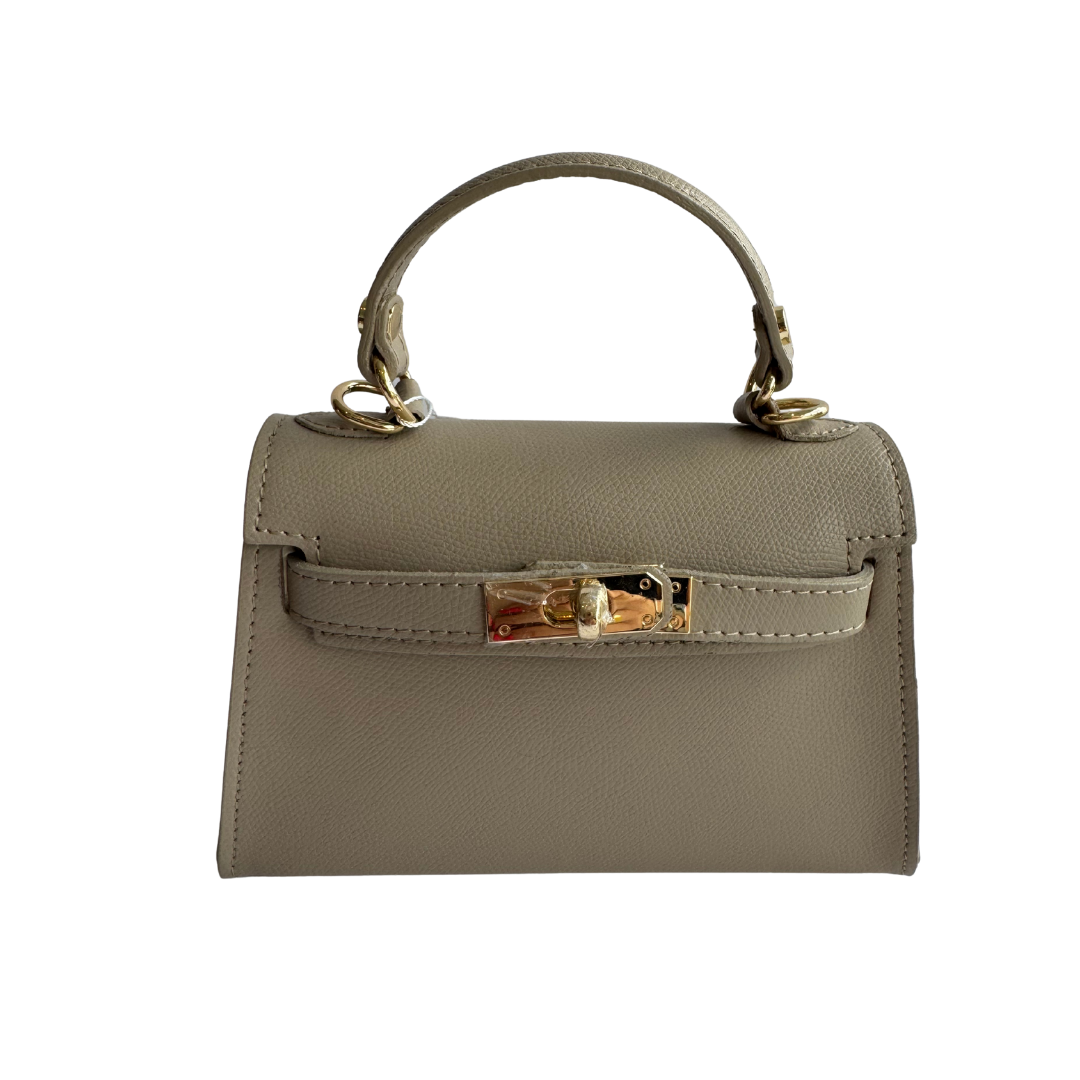 Rosa - Leather Top handle Crossbody bag