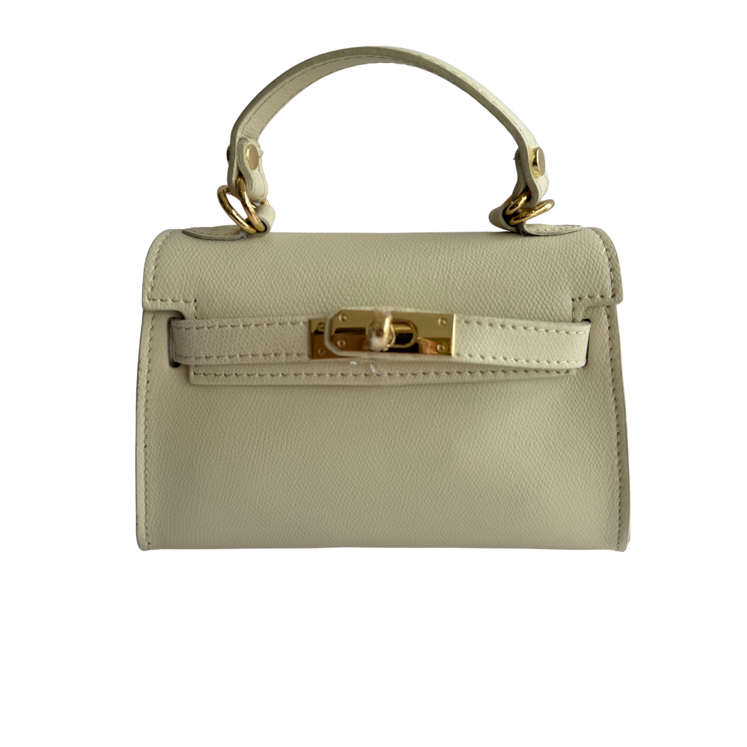 Rosa - Leather Top handle Crossbody bag
