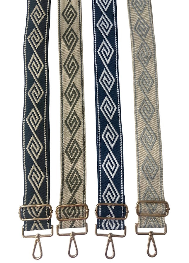 Aztec Design - Woven Detailed Bag Straps