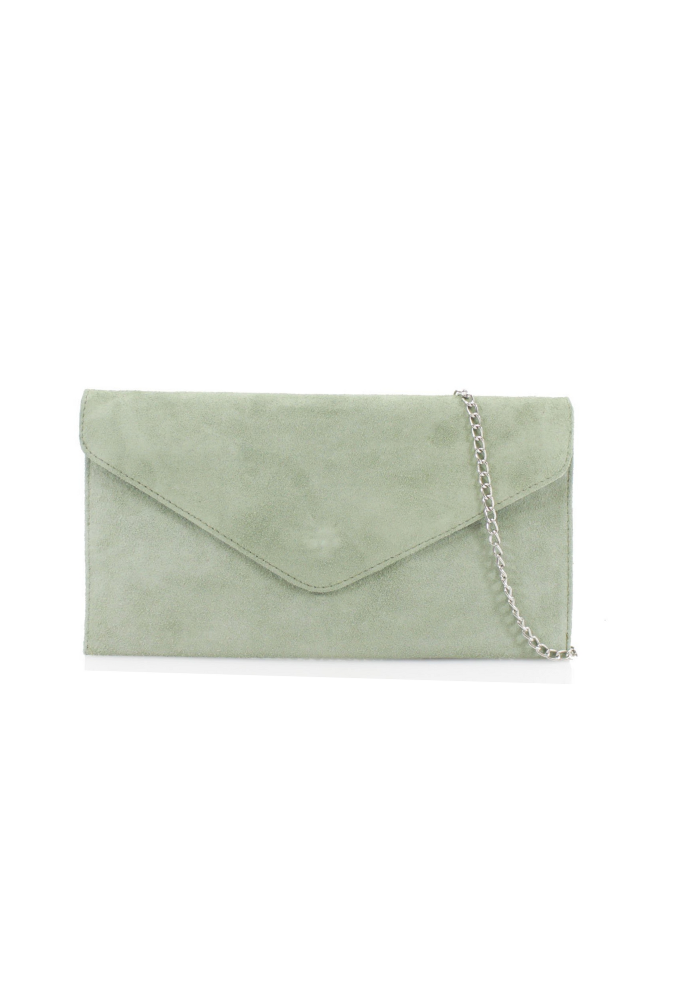 Envelope Suede Clutch