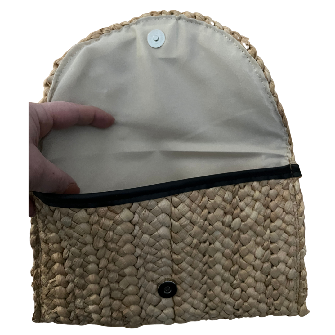 Straw Clutch Bag