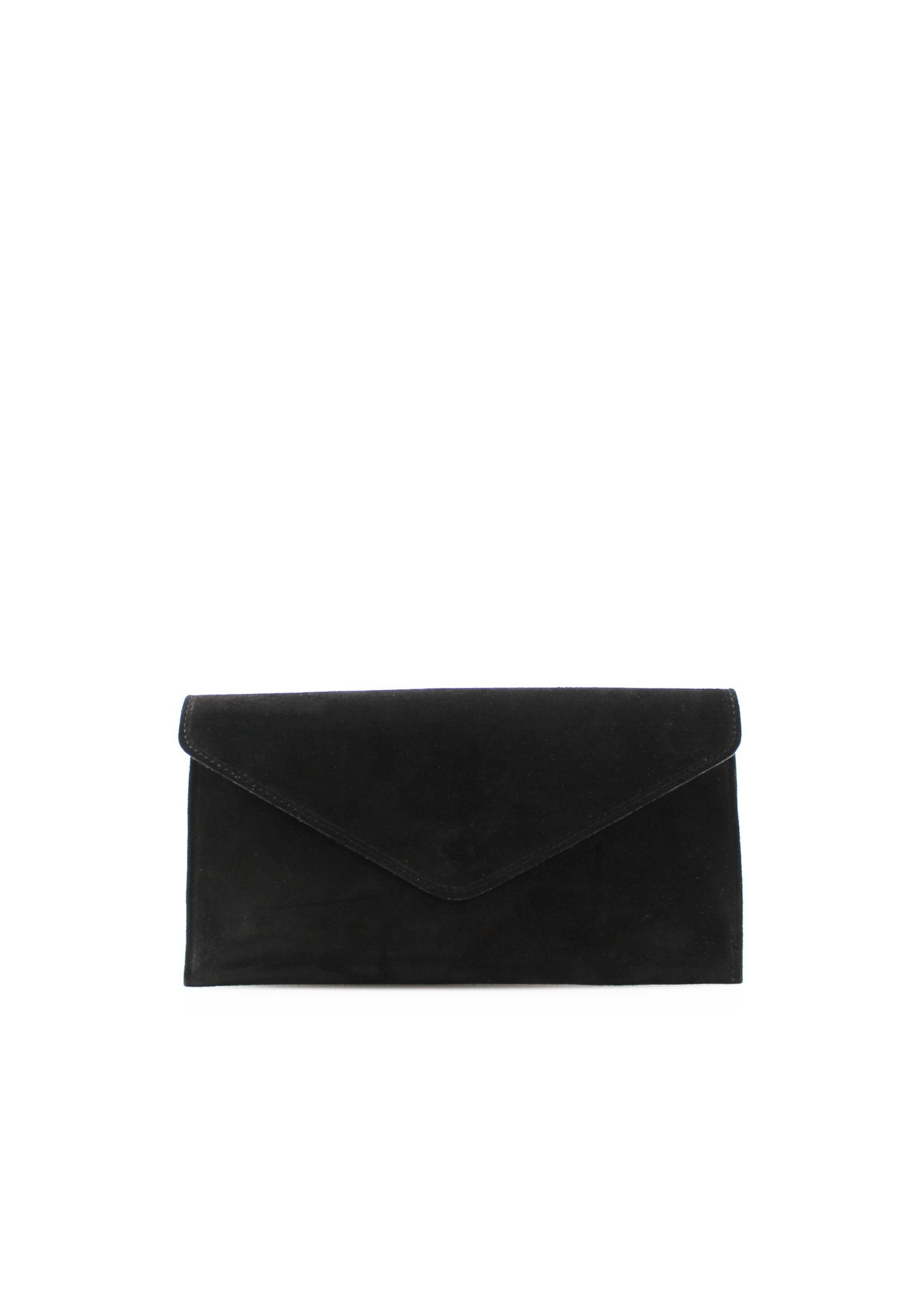 Envelope Suede Clutch