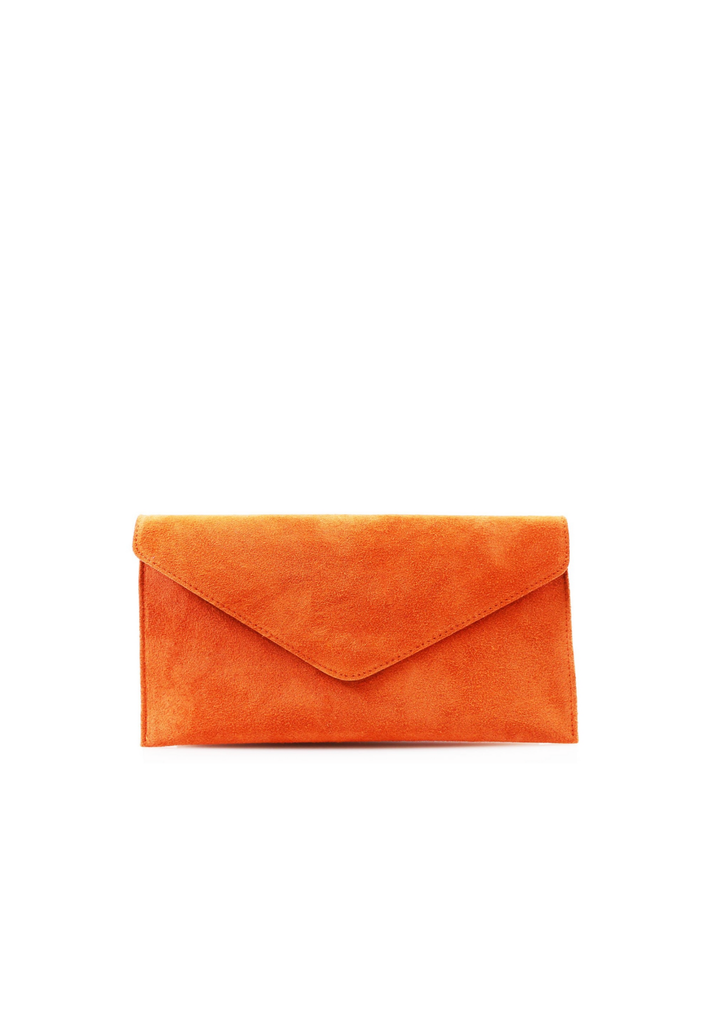 Envelope Suede Clutch