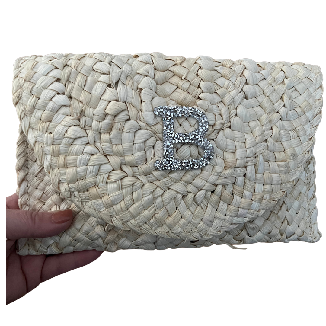 Straw Clutch Bag