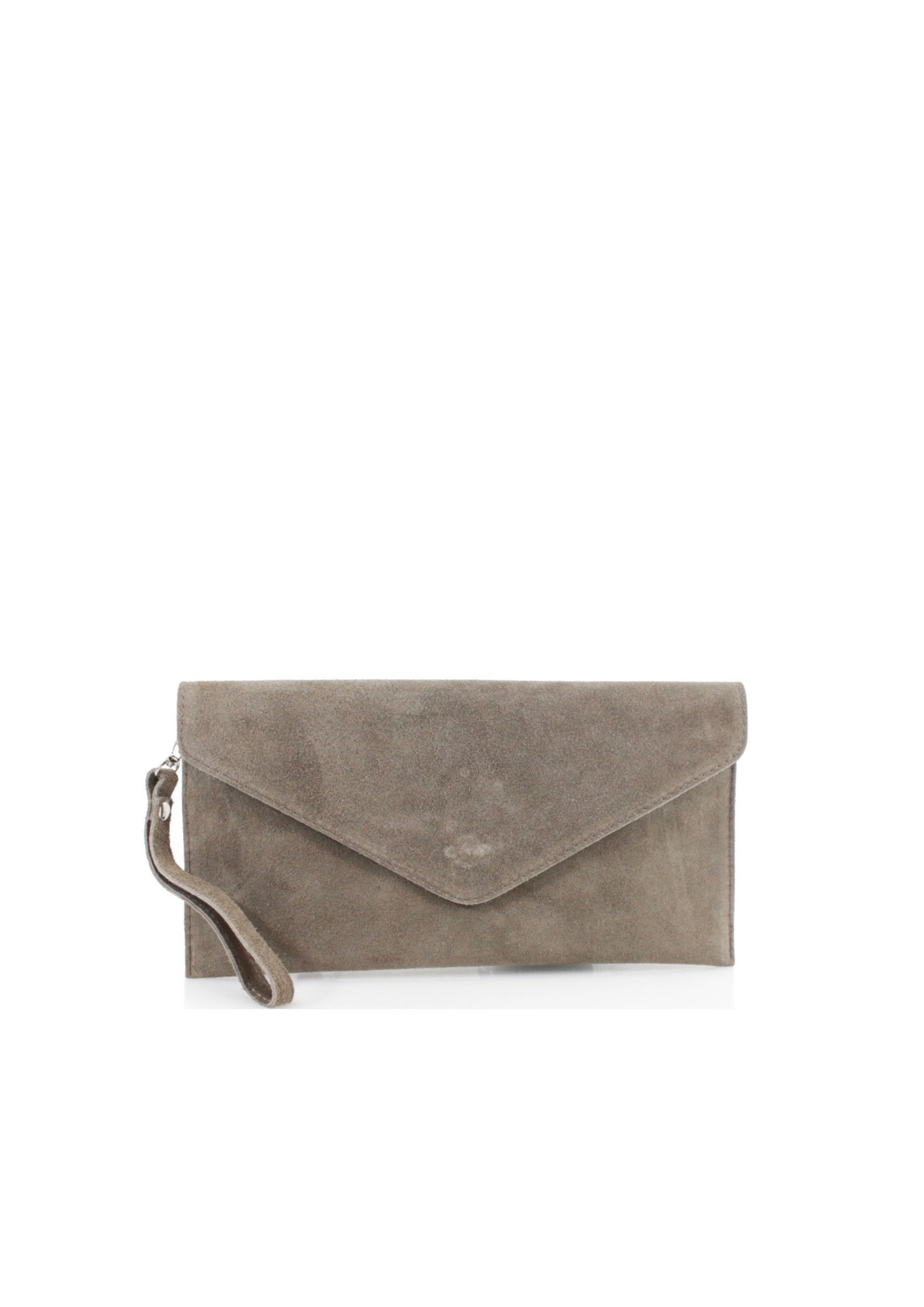 Envelope Suede Clutch