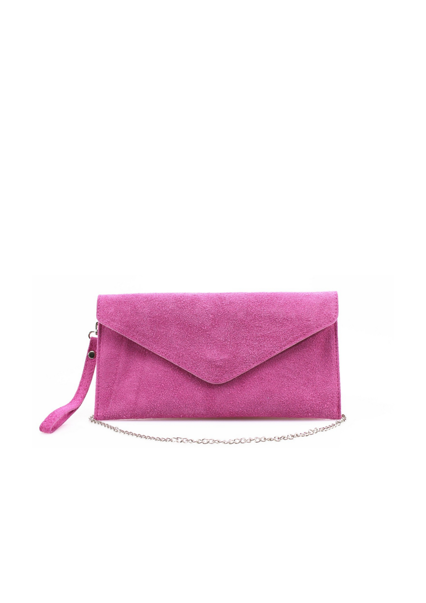 Envelope Suede Clutch