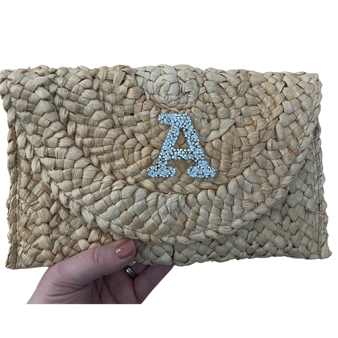 Straw Clutch Bag