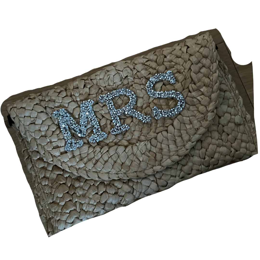 Straw Clutch Bag
