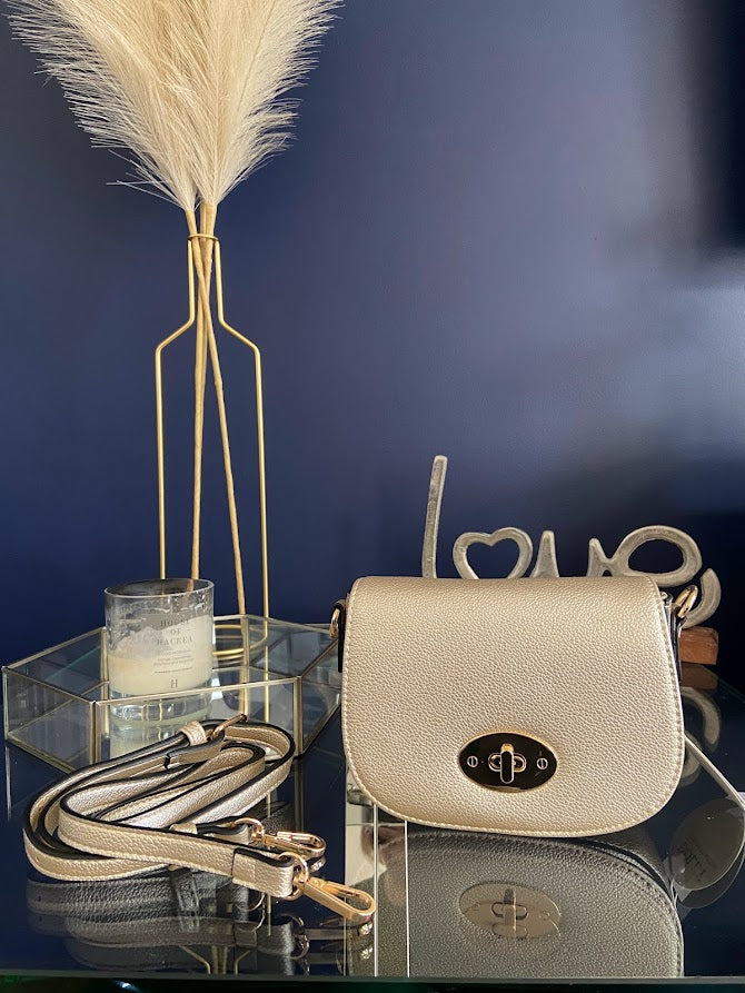 Dolly - Super Soft Clasp Lock Crossbody Bag