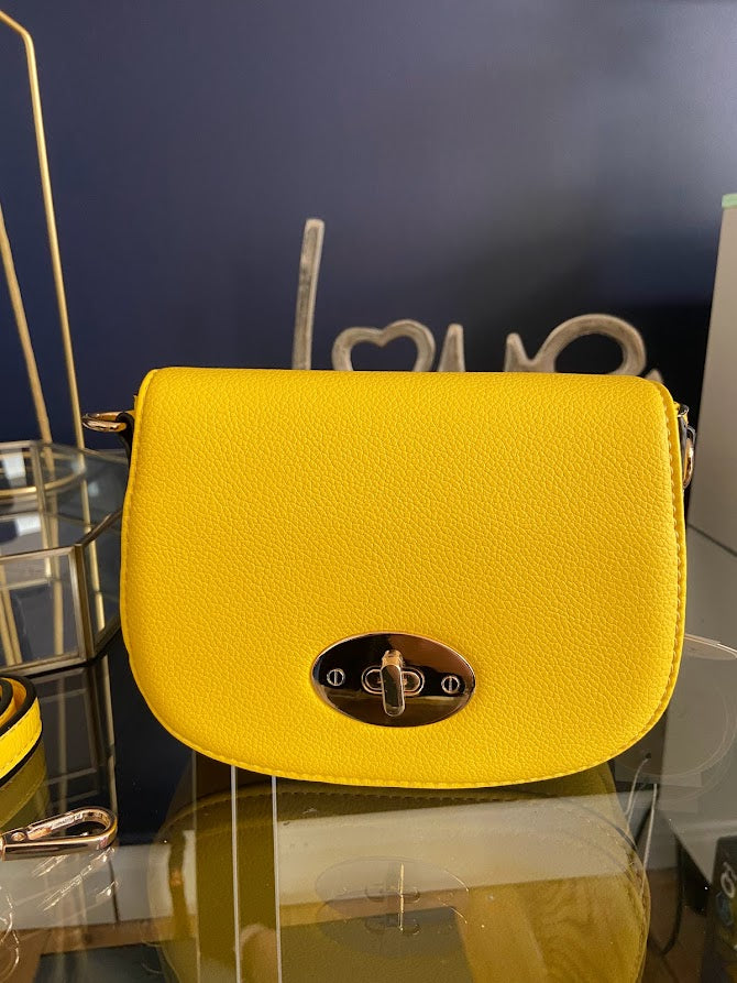 Dolly - Super Soft Clasp Lock Crossbody Bag