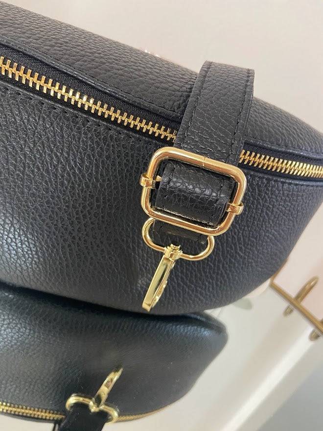 Harper - Luxury Leather Belt Bag