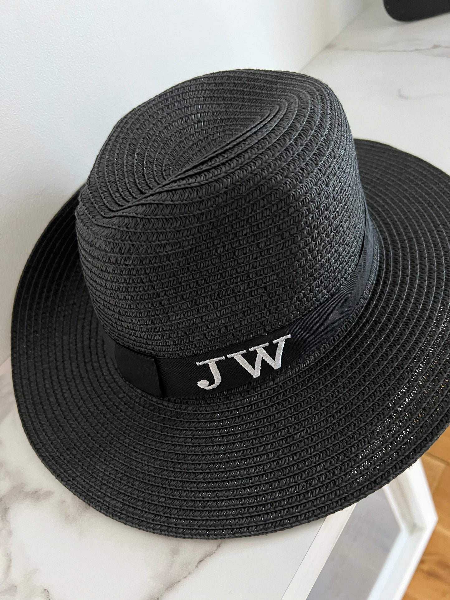 Fedora Straw Hat - Personalised