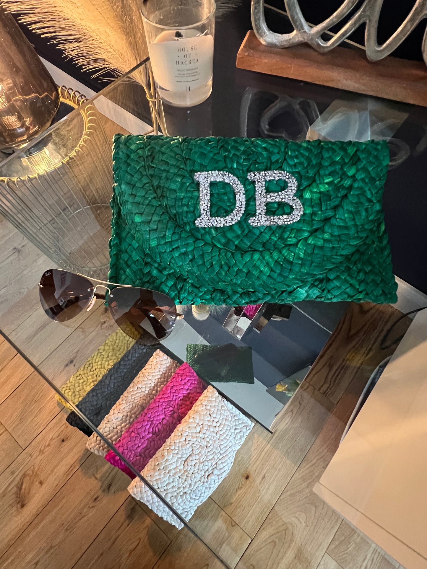 Straw Clutch Bag