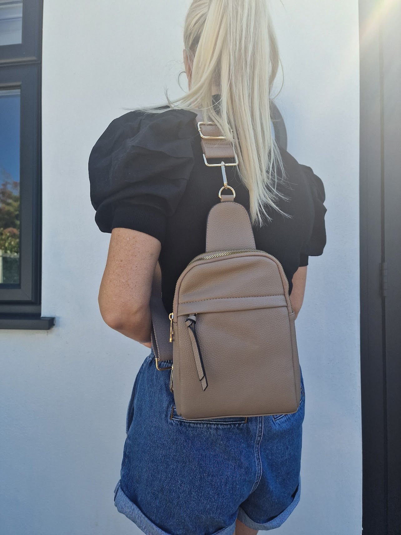 Sophia Front/Back Backpack - Vegan Collection No