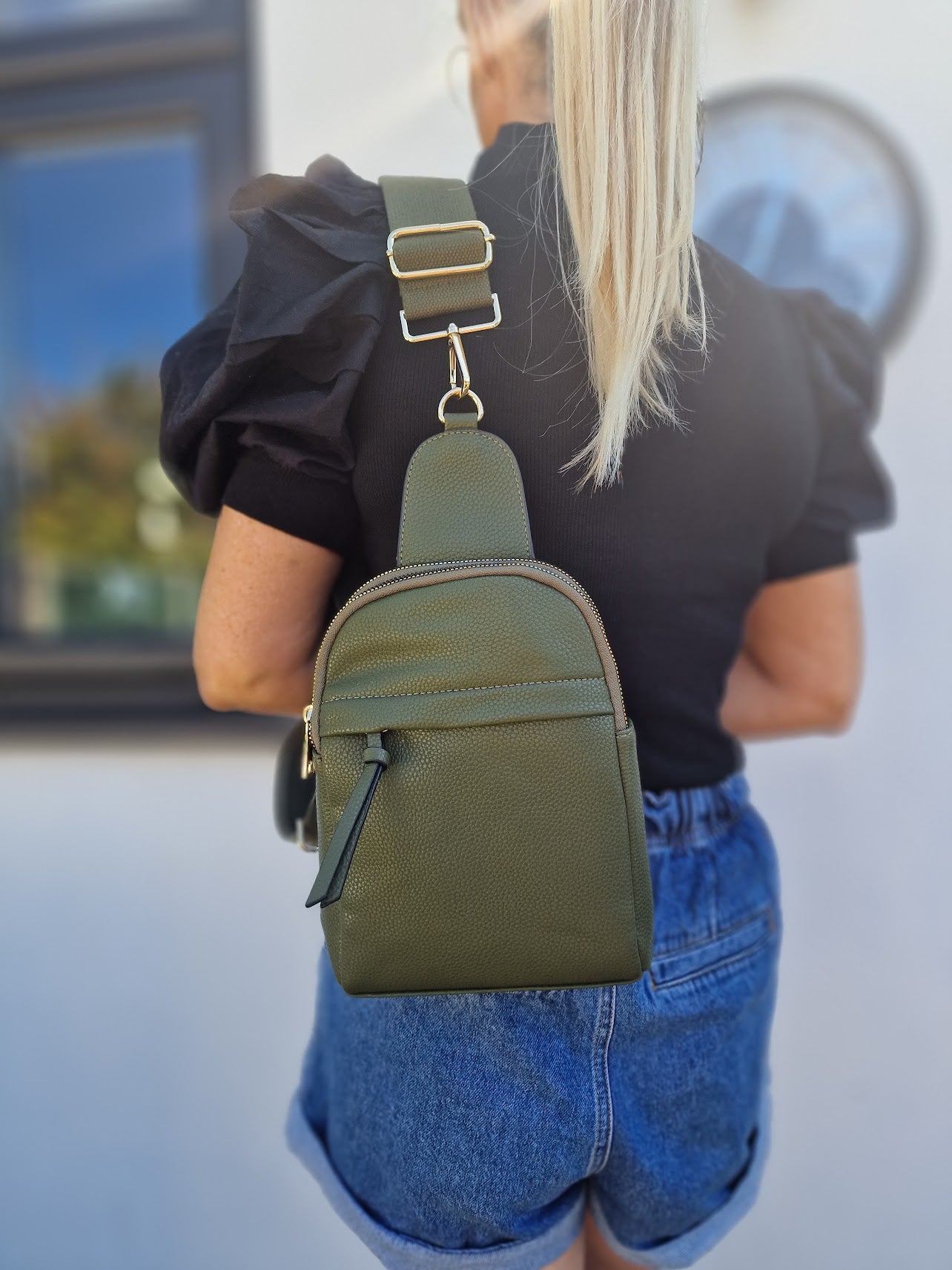 Sophia Front/Back Backpack - Vegan Collection No