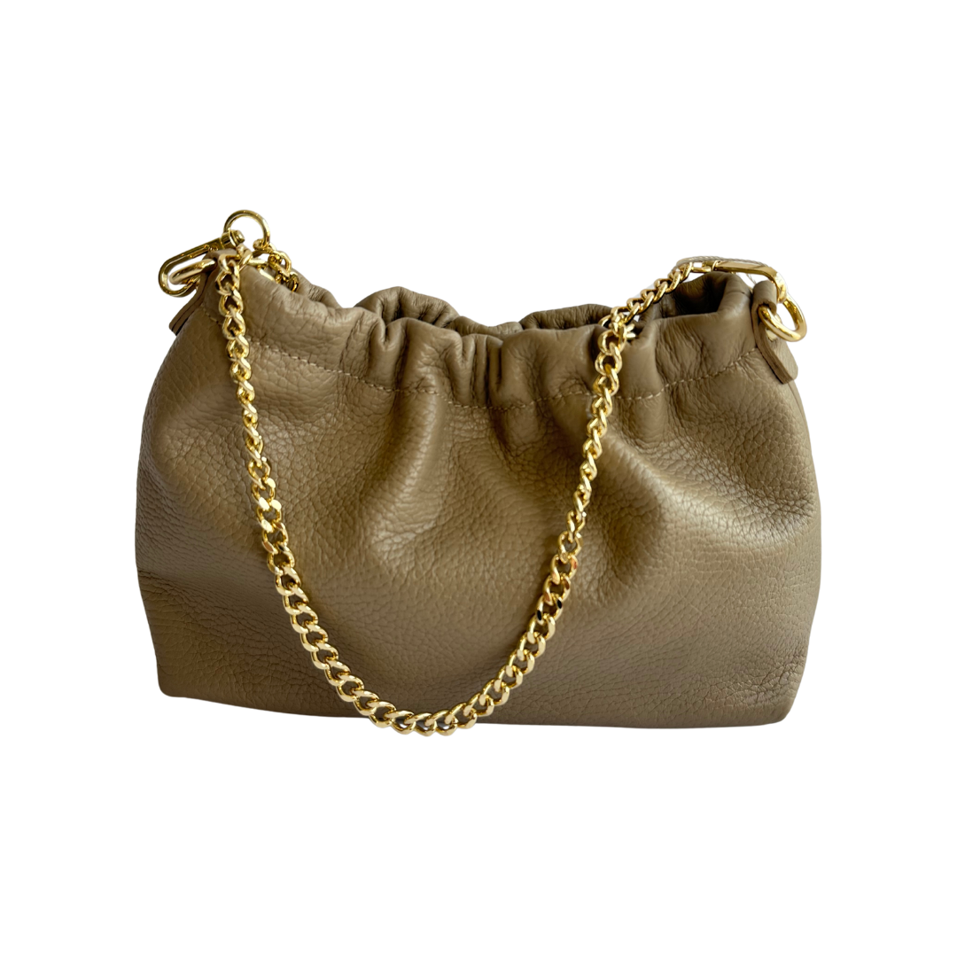 Kylie - Leather pouch bag