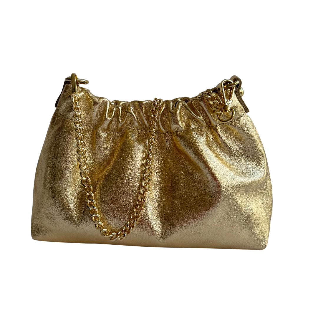 Kylie - Leather pouch bag