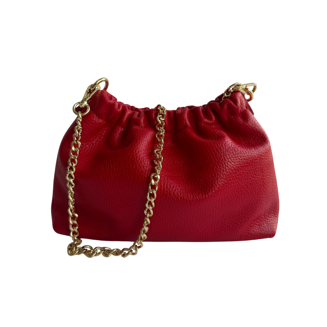 Kylie - Leather pouch bag