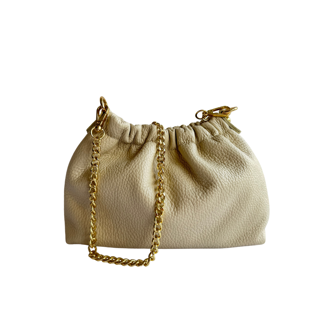 Kylie - Leather pouch bag
