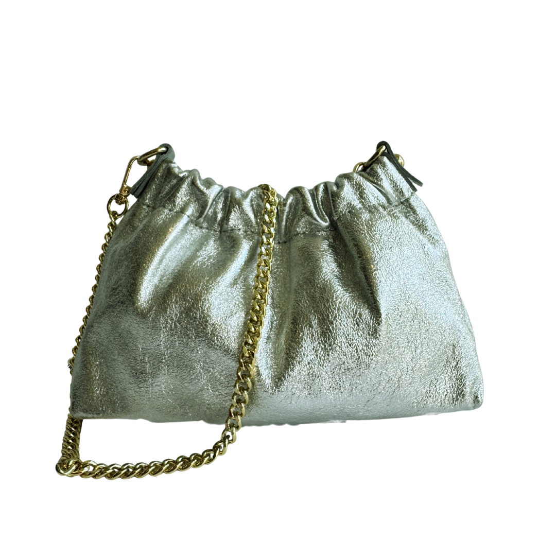 Kylie - Leather pouch bag