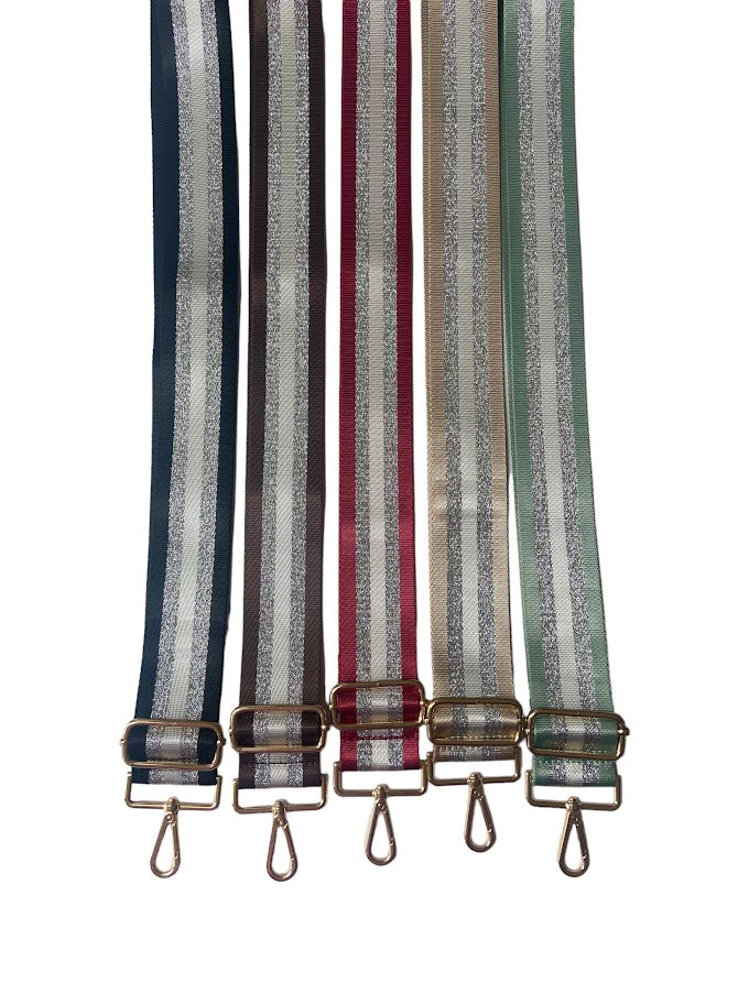 Stripes - Woven Detailed Bag Straps