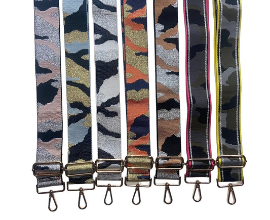 Camo - Woven Detailed Bag Straps