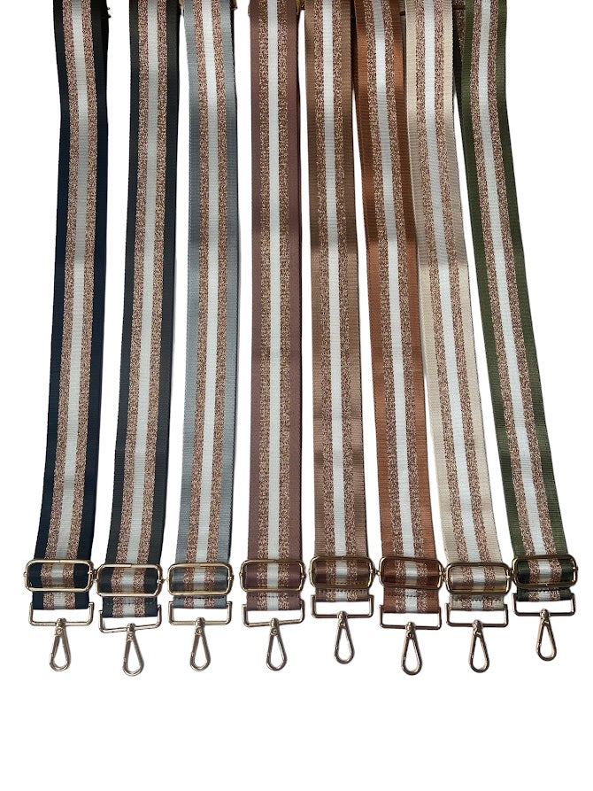 Stripes - Woven Detailed Bag Straps