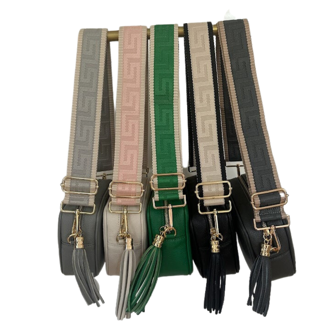 Maze design - Woven Detailed Bag Straps