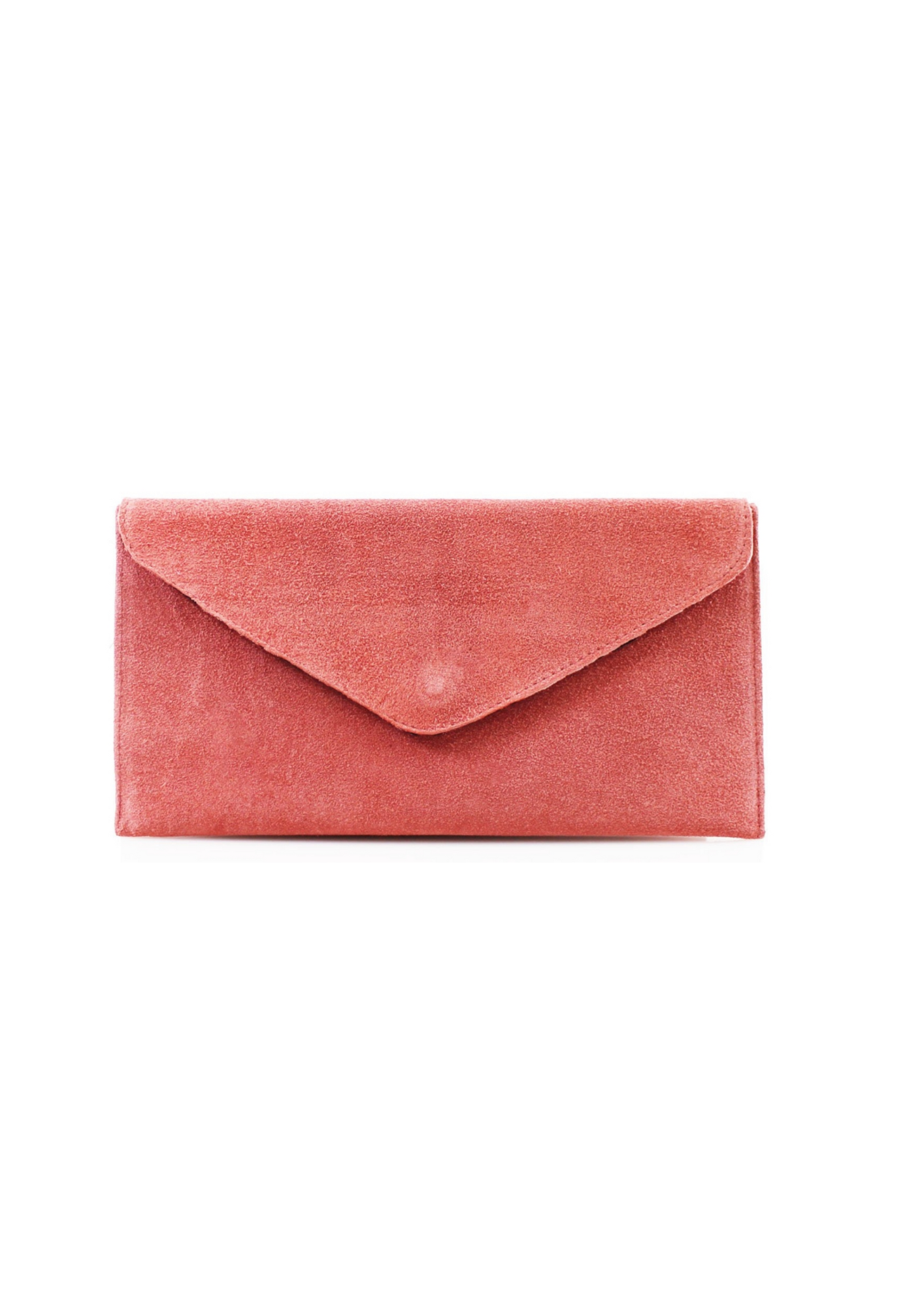 Envelope Suede Clutch