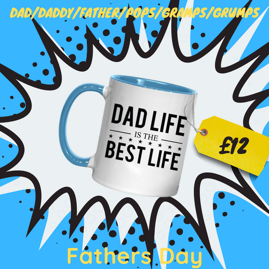 Fathers Day - Dad Life, Best Life Mug