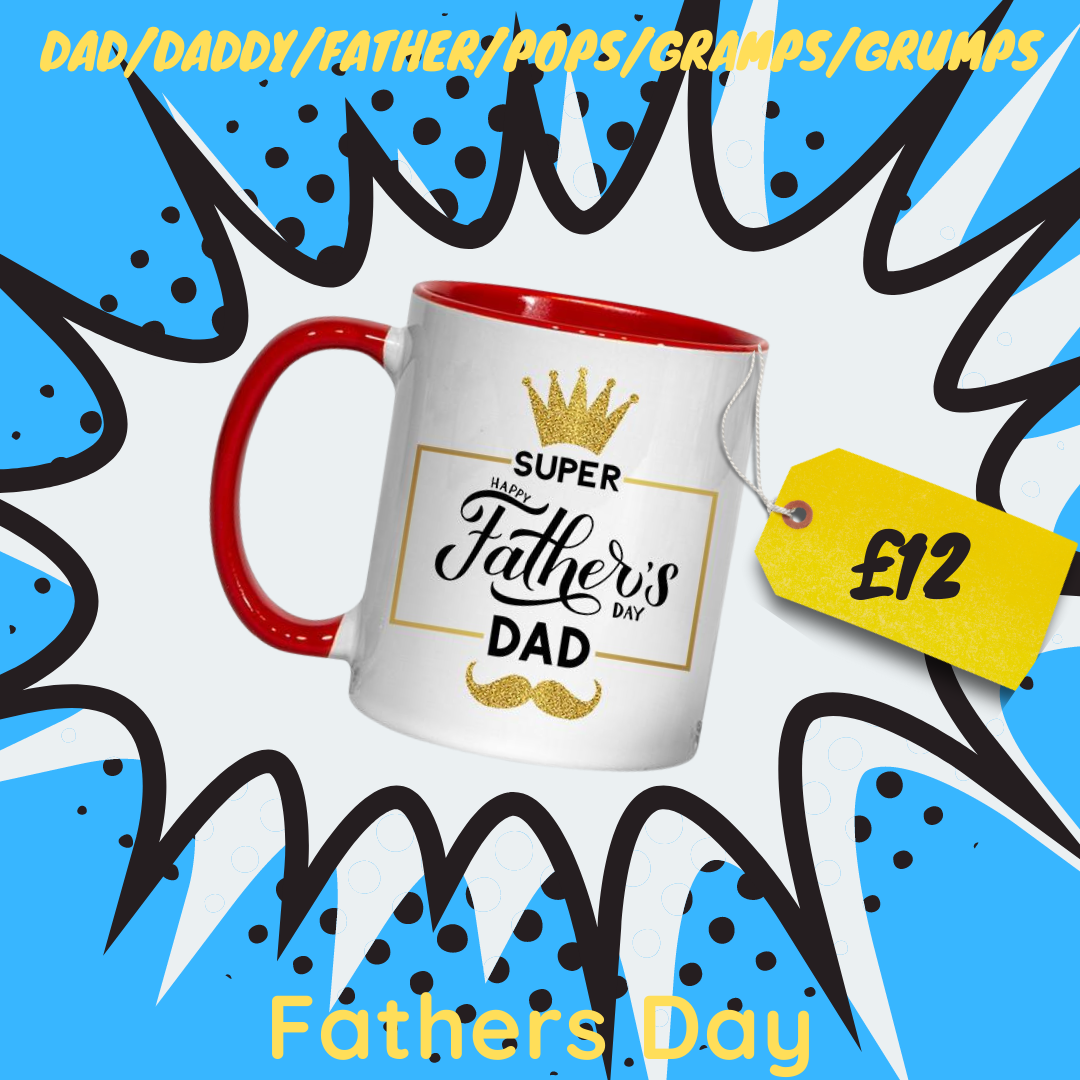 Fathers Day -Super Dad Mug - Mug